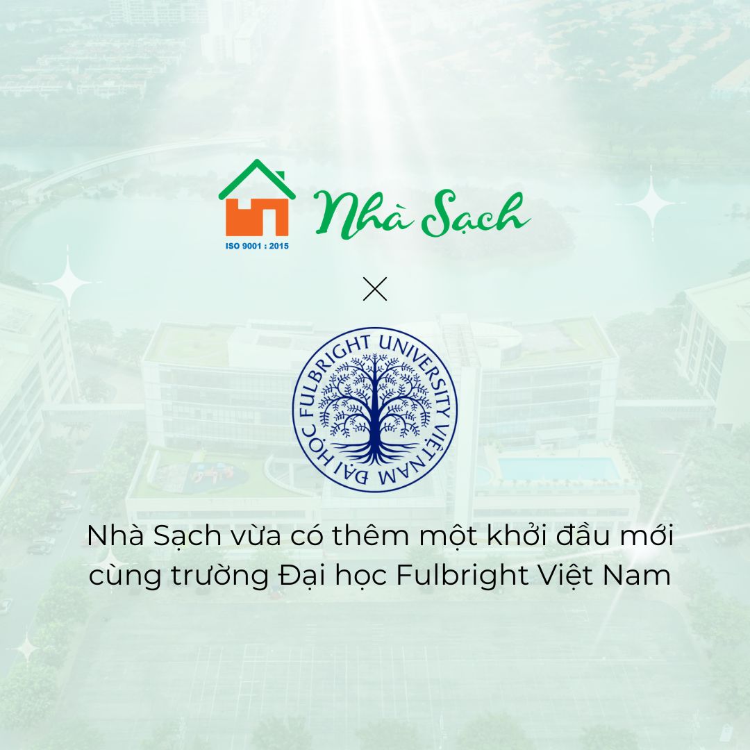 Nhà Sạch vừa có thêm một khởi đầu mới cùng trường Đại học Fulbright Việt Nam, hứa hẹn sự gắn kết và hợp tác phát triển của hai bên.