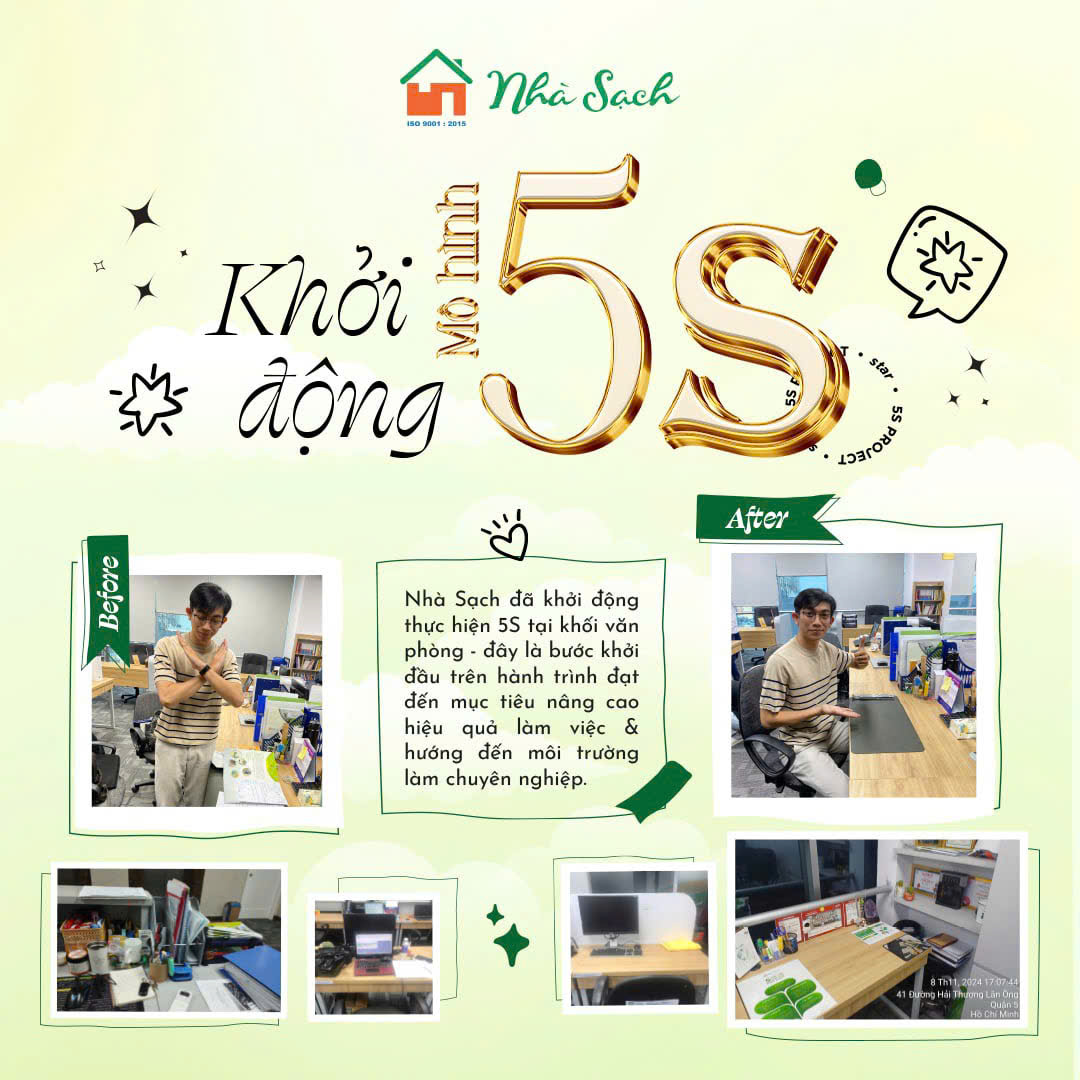 KHỞI ĐỘNG 5S